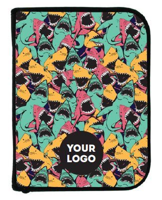 Scuba diving logbook with colorful tropical fish pattern cover - Innovate Scuba Concepts