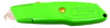 Innovate Scuba Concepts bright green safety knife with retractable blade for scuba diving emergency cutting