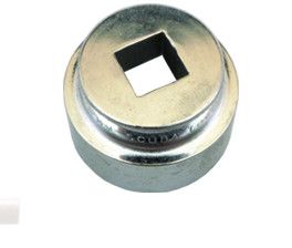 Innovate Scuba Concepts chrome-plated tank valve socket tool with square drive opening