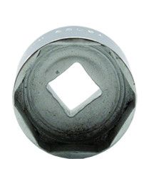 Innovate Scuba Concepts tank valve socket tool - bottom view showing square drive opening