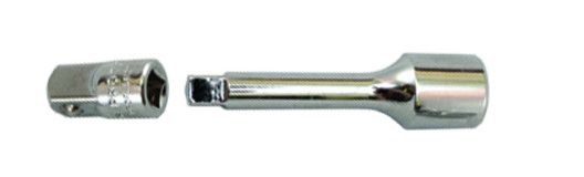 Chrome-plated scuba valve removal tool with socket end for servicing diving equipment valves