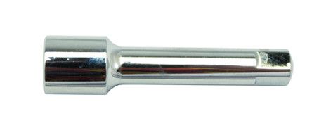 Polished chrome valve stem tool for scuba tank valve maintenance and repair