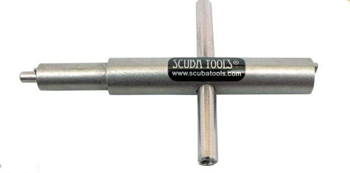 Scuba Tools stainless steel tank valve removal installation tool