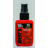 Ben's 100 Tick & Insect Repellent - 1.25 fl oz red spray bottle with black pump, 100% DEET formula providing 10 hours of protection