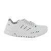 Crosskix APX Glacier white performance shoe featuring breathable perforations and athletic sole design, side view