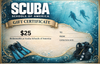 Scuba Schools of America Gift Certificates-Scuba Schools of America