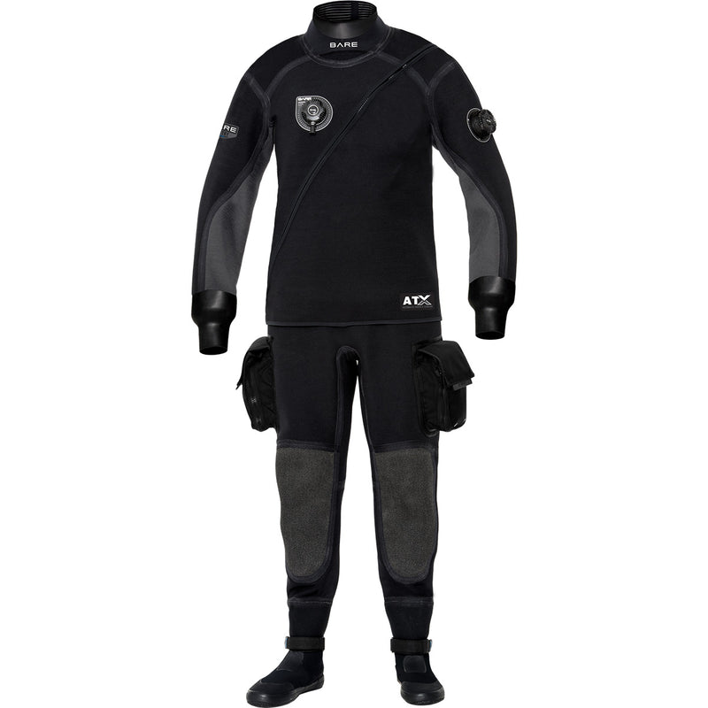 SENTRY TECH DRY - STOCK - BLK Men's Drysuit-Scuba Schools of America