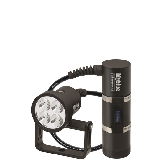 Sidemount Cave and Tech Light, 5200 Lumen Narrow Beam for Advanced Divers-Scuba Schools of America