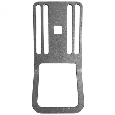 XDEEP Bent D-ring for sidemount primary cylinder – stainless steel, one-piece attachment for secure tank clipping.