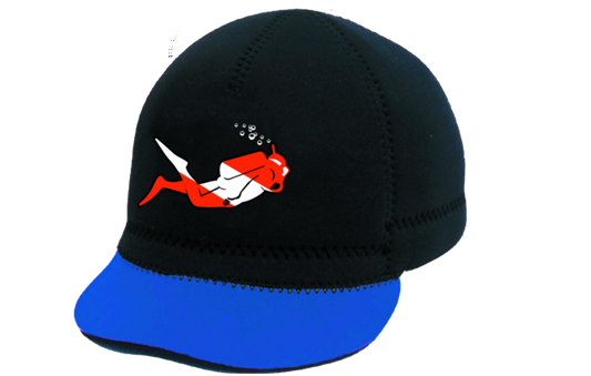 Squid Cap with Diver Image