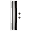 XDEEP Stainless Steel Single Tank Adapter – heavy-duty stainless plate with mounting slots, designed for securing single cylinders to BCD backplates