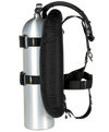 STANDARD ZEOS 28 lbs OR 38 lbs Single Tank Set Aluminum Backplate-Scuba Schools of America