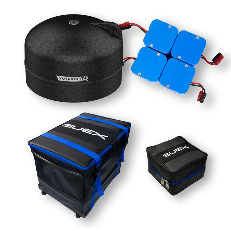 SUEX VR Bundle Travel Package for Underwater Scooters-Scuba Schools of America