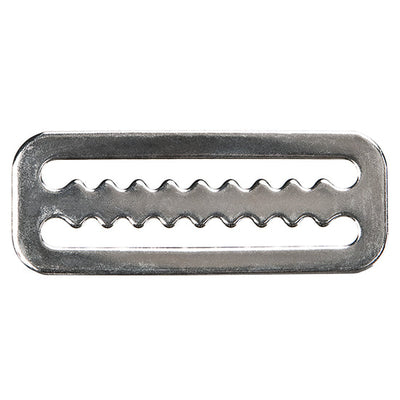 XDEEP Tri Glider Serrated – rugged serrated webbing retainer for secure BCD harness setup