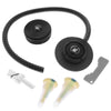 TRIGON Pee Valve Set (Low Profile), Black-Scuba Schools of America