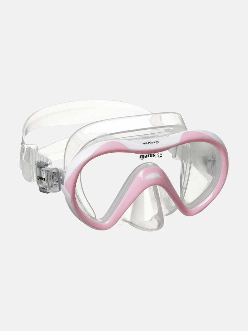 Mask VENTO JR Snorkel Mask, Soft Leak-Free Silicone Skirt and Easy-Adjust Buckles