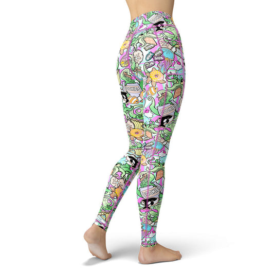 Candy Octopus Leggings
