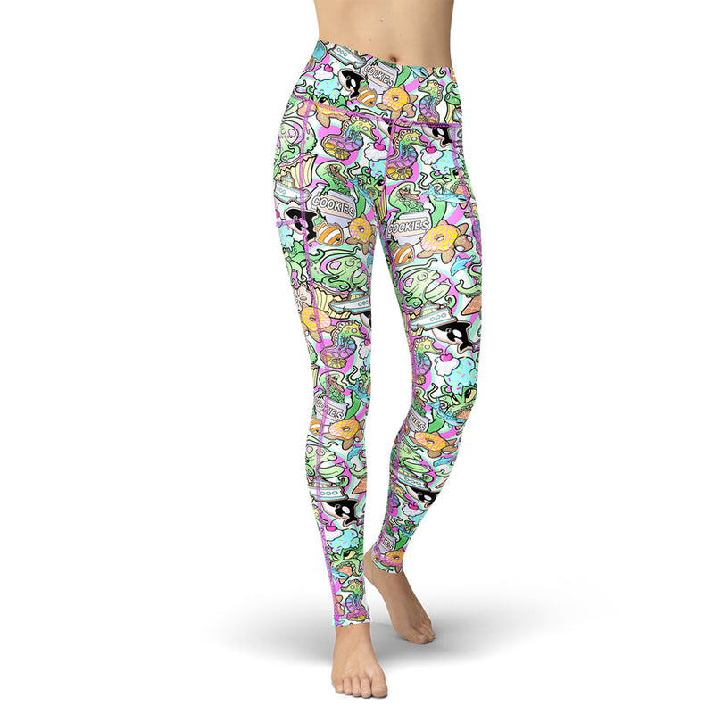 Candy Octopus Leggings