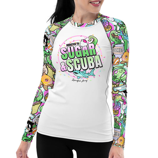 Sugar & Scuba Candy Octopus Contour Rash Guard