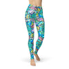 Neon Fish Frenzy Leggings