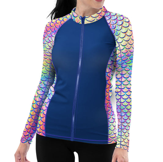 Zip-Up Psychedelic Mermaid