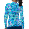 Eco-friendly Turtle Tie Dye Rash Guard