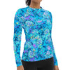 Eco-friendly Turtle Tie Dye Rash Guard