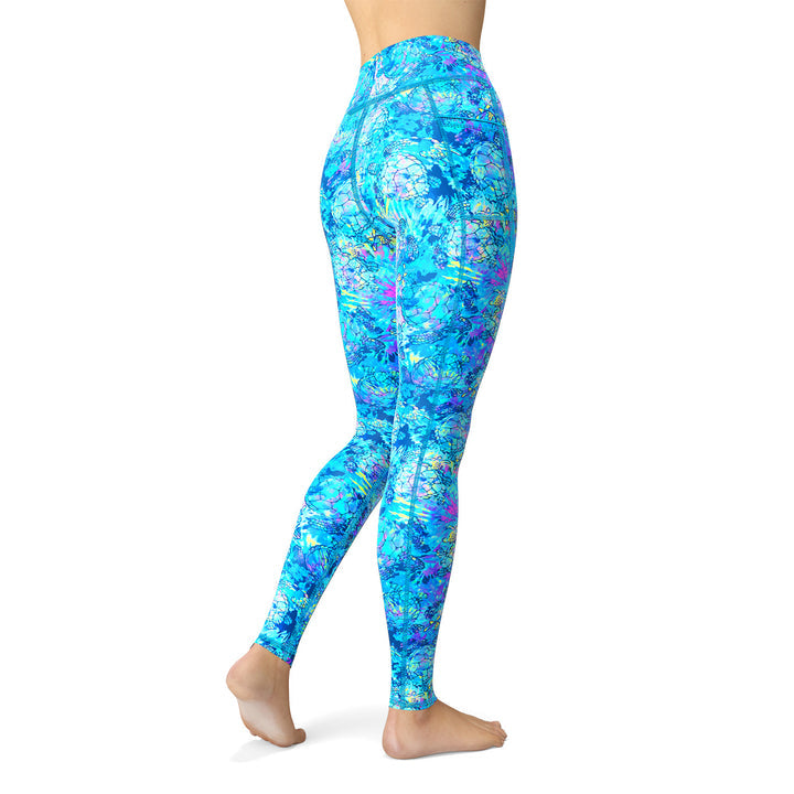 Turtle Tie Dye Leggings