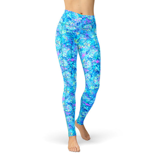 Turtle Tie Dye Leggings