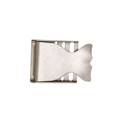 Matte Stainless Steel Weight Belt Buckle