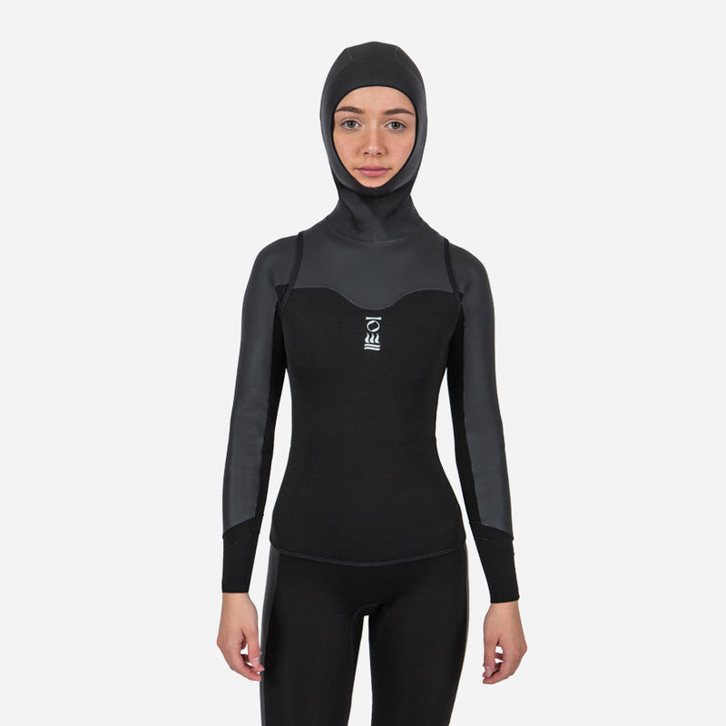 Women's RF Thermal Vest for Freediving Layering Product Photo