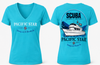 Pacific Star / Scuba Schools of America – Women's V-Neck Shirt