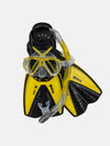X-ONE MAREA Complete Snorkel Gear Set – Adjustable Fins, Silicone Mask & Dry-Top Snorkel-Scuba Schools of America