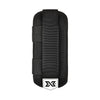 XDEEP Central Weight Pocket M – medium-sized sidemount pocket for 4 × 1.5 kg weights, black with reinforced stitching and secure flap closure