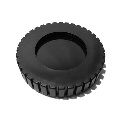 XDEEP inflator port blinding cap, front view.