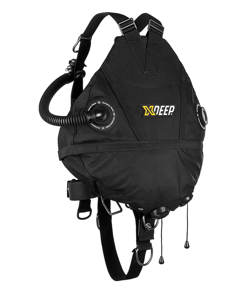 XDEEP Stealth 2.0 REC Redundant Bladder Sidemount System