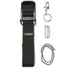 XDEEP Sidemount Tank Band Kit – includes heavy-duty composite cam band, NX large bolt snap, tri-glider, and paracord for one tank setup