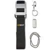 XDEEP Sidemount Tank Band Kit – stainless steel cam band with NX large bolt snap, tri-glider, and paracord for single tank rigging