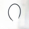 Zeagle 30” Black Braided Regulator Hose 3/8” Fitting Product Photo