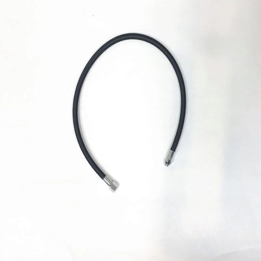 Zeagle 30” Black Braided Regulator Hose 3/8” Fitting Product Photo