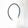 Zeagle 30” Black Braided Regulator Hose 3/8” Fitting Product Photo