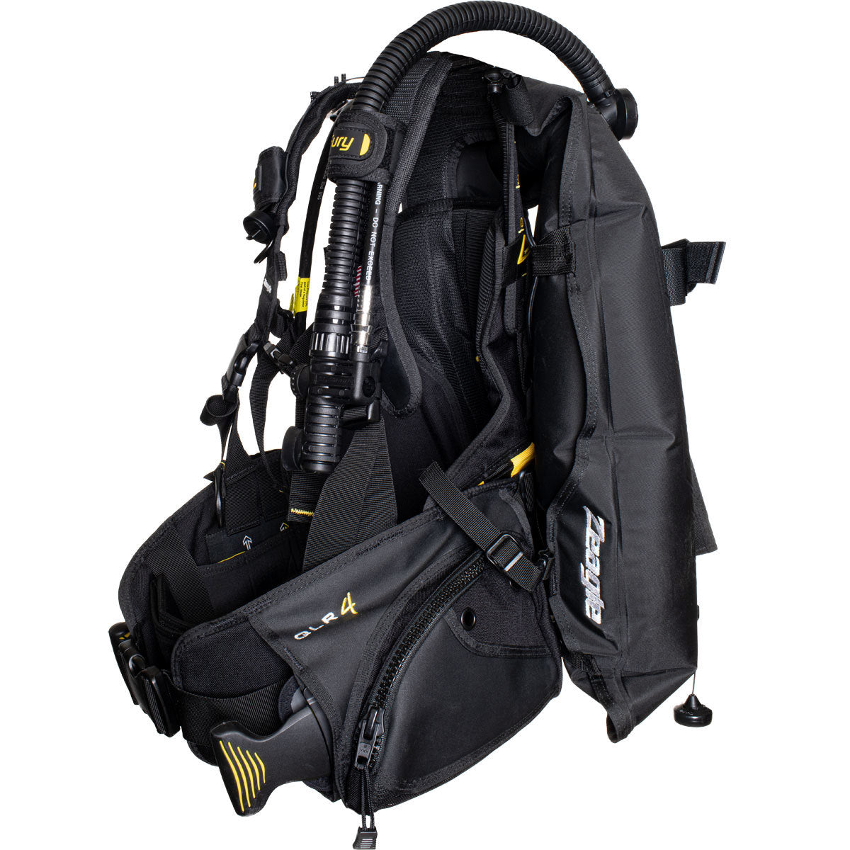 邦楽 ZEXER AIREAL DIVE Zeagle Fury QLR BCD – Rear-Inflate with Quick Lock Release | Scuba