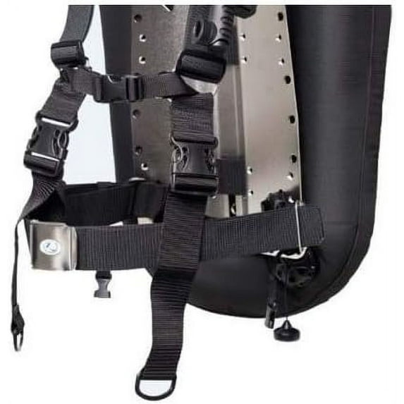 Zeagle Stainless Backplate & Donut Wing – 30 lb Modular Buoyancy  Product Photo