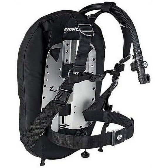 Zeagle Stainless Backplate & Donut Wing – 30 lb Modular Buoyancy  Product Photo