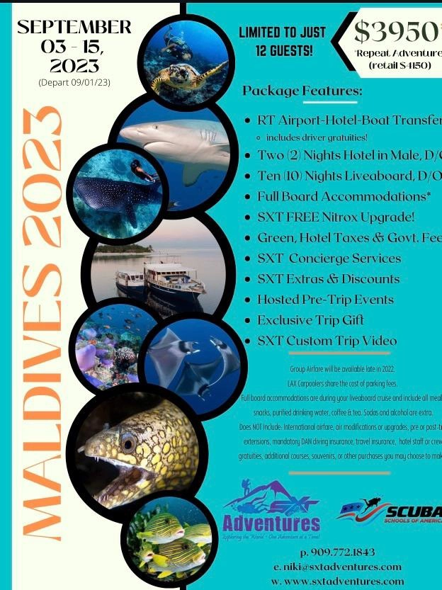 Maldives- Scuba Schools of America