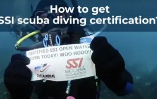 SSI scuba diving certification in Southern California