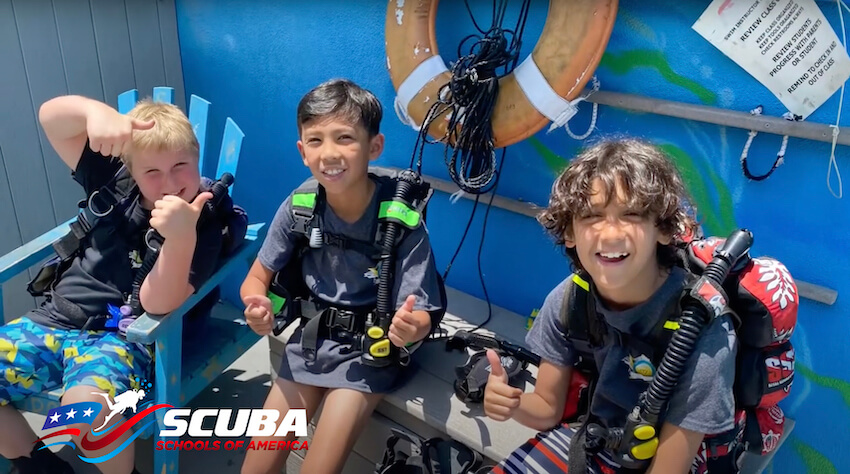 Scuba Diving Age in Scuba Schools of America in Montclair- near me