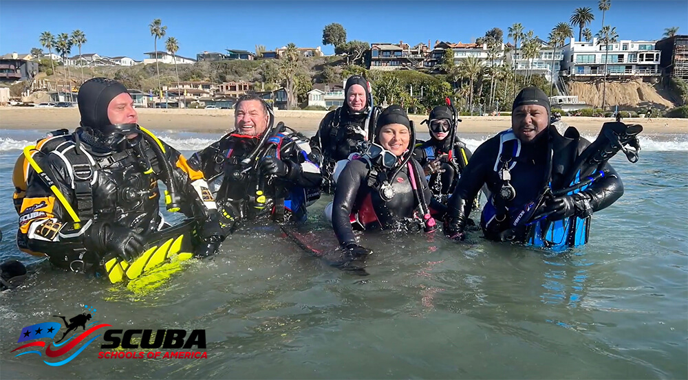 Scuba Diving at Scuba Schools of America in California